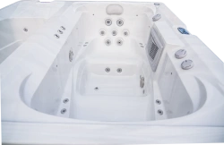 Гидромассажный бассейн с ледяной и горячей чашами Lovia IcyFlame